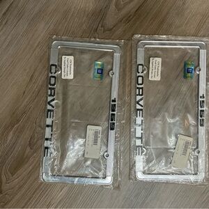 Corvette 1969 License Plate Frames
